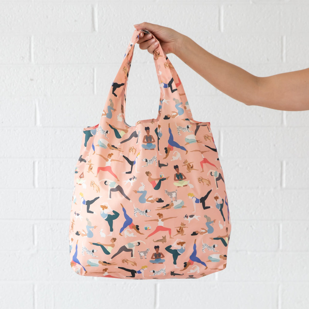 Bumkins Best Price | Packable Tote Bag: Yoga Pals