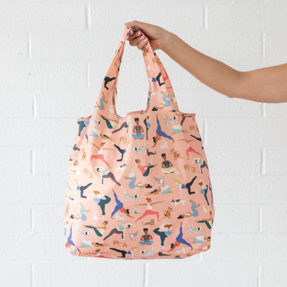 Bumkins Best Price | Packable Tote Bag: Yoga Pals