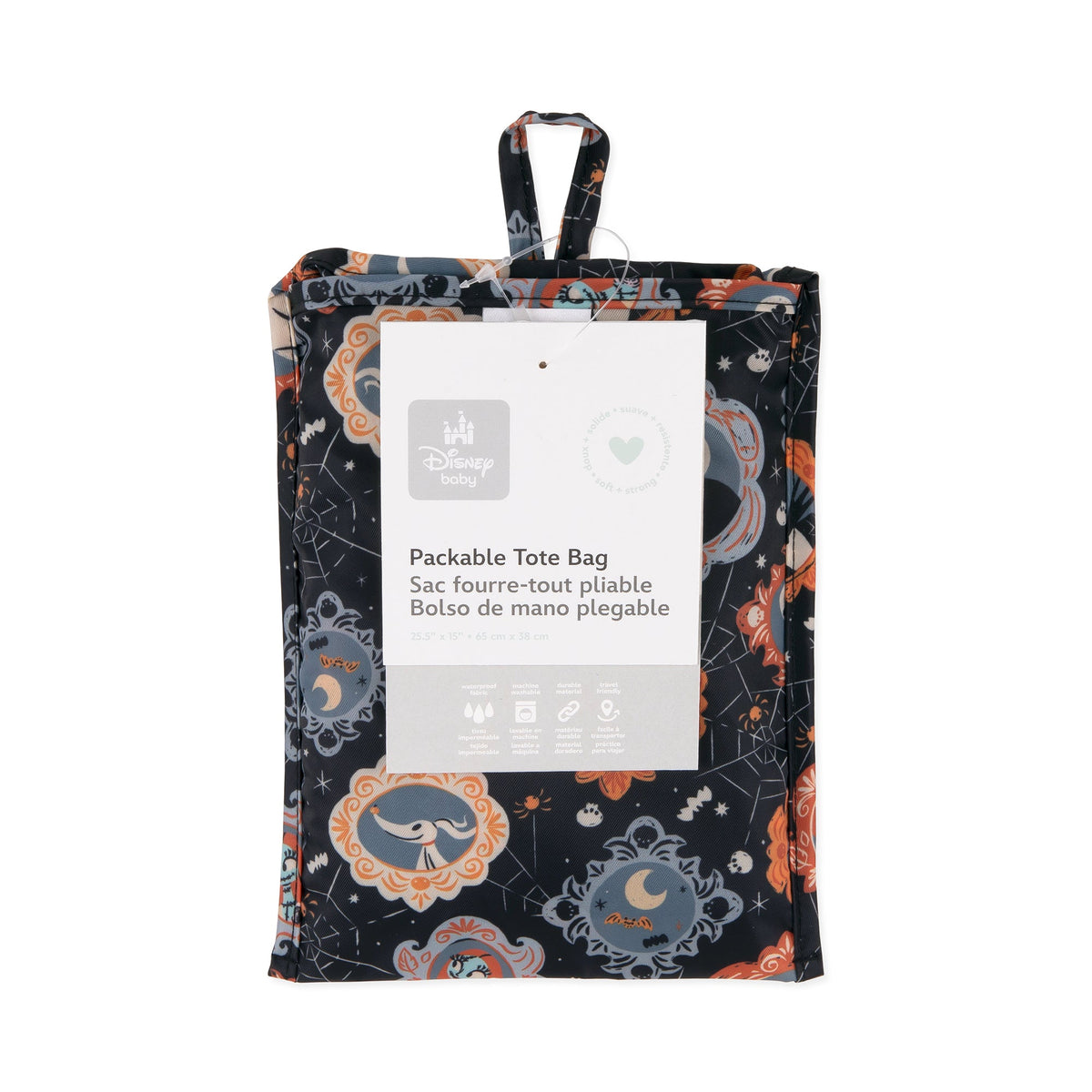 Bumkins Popular | Disney Nightmare Before Christmas Packable Tote Bag