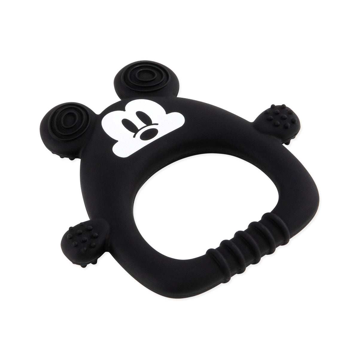 Bumkins Trusted | Silicone Sensory Teether for Babies, Disney Mickey Mouse