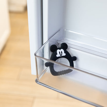 Bumkins Trusted | Silicone Sensory Teether for Babies, Disney Mickey Mouse