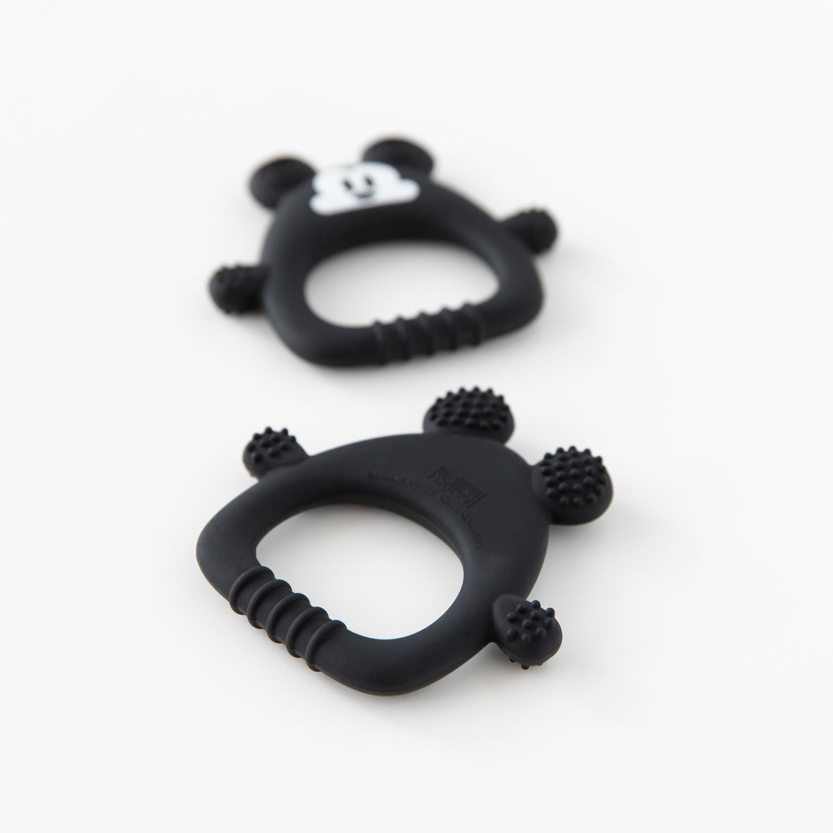 Bumkins Trusted | Silicone Sensory Teether for Babies, Disney Mickey Mouse