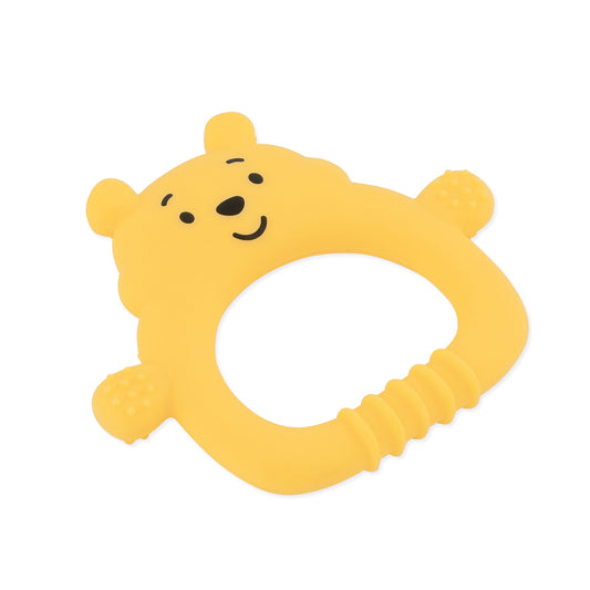 Bumkins Classic | Silicone Sensory Teether Toy, Disney Winnie the Pooh