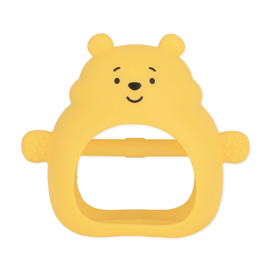 Bumkins Recommended | Silicone Un-Droppable Mitt Teether: Winnie the Pooh