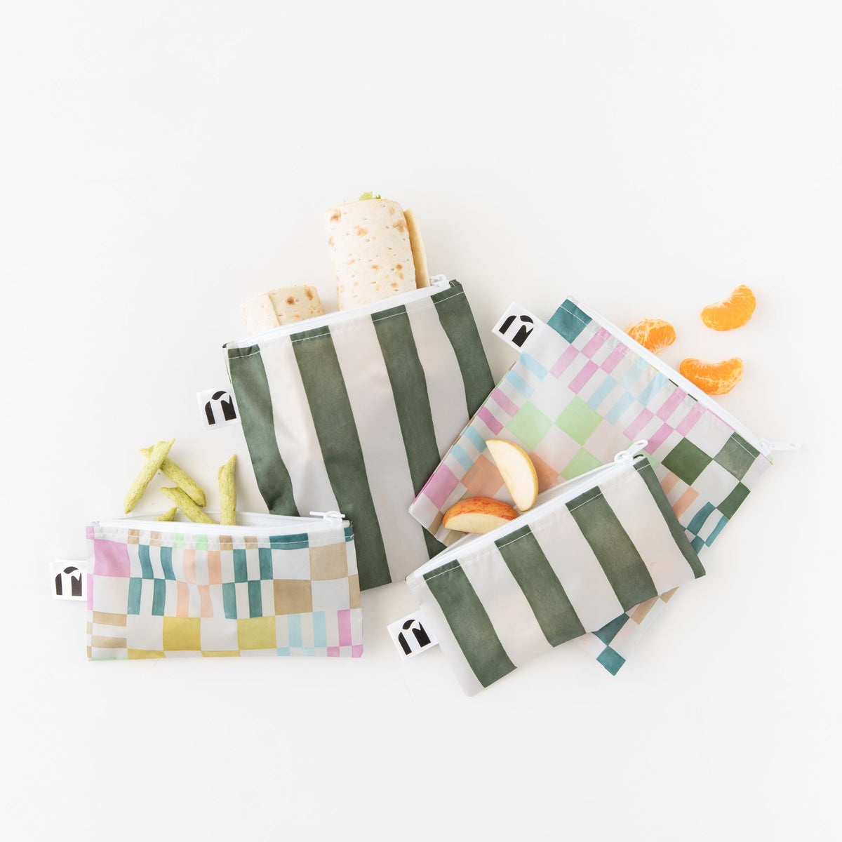 Bumkins Discount | Reusable Snack Bag 4 Pack: Motley Club