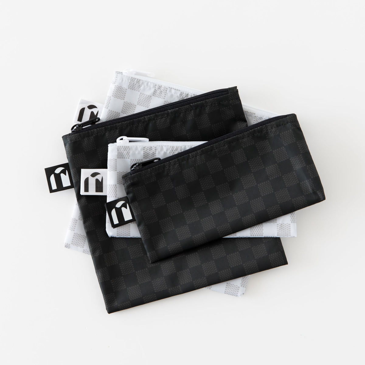 Bumkins Classic | Reusable Snack Bag 4 Pack: Rich & Boujee