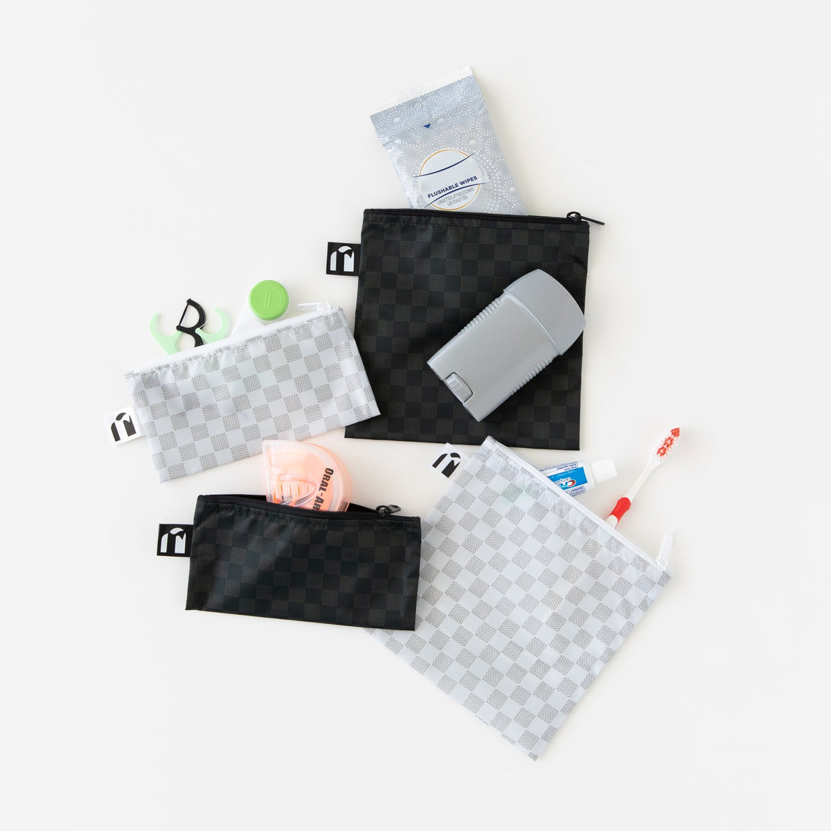 Bumkins Classic | Reusable Snack Bag 4 Pack: Rich & Boujee