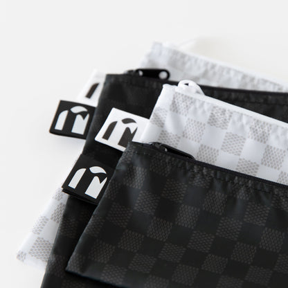Bumkins Classic | Reusable Snack Bag 4 Pack: Rich & Boujee