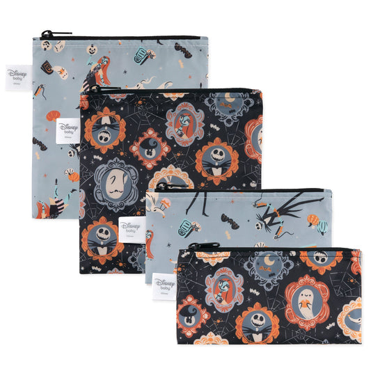 Bumkins Deals | Reusable Snack Bag 4 Pack: Everyday Is Halloween