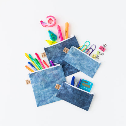 Bumkins Smart Buy | Reusable Snack Bag 4 Pack: Denim On Denim