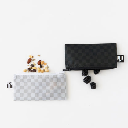 Bumkins Smart Buy | Reusable Snack Bag, Small 2 Pack: Rich & Boujee
