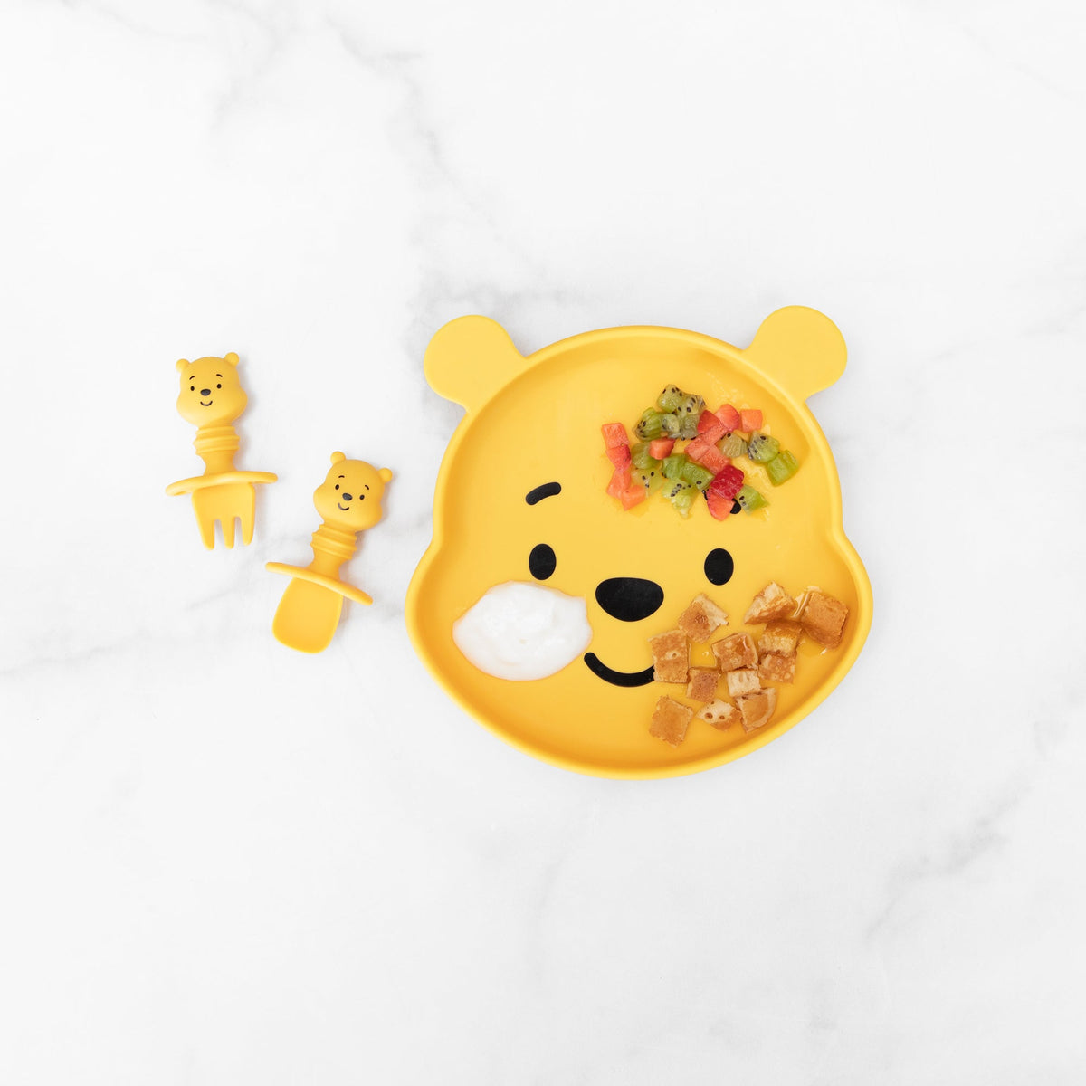 Bumkins Sale | Grip Dish Essential Infant 3-Piece Mealtime Set: Disney Winnie the Poo