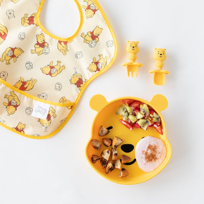 Bumkins Sale | Grip Dish Essential Infant 3-Piece Mealtime Set: Disney Winnie the Poo