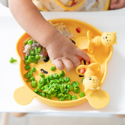 Bumkins Sale | Grip Dish Essential Infant 3-Piece Mealtime Set: Disney Winnie the Poo