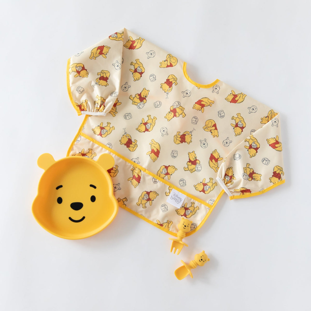 Bumkins Sale | Grip Dish Essential Infant 3-Piece Mealtime Set: Disney Winnie the Poo