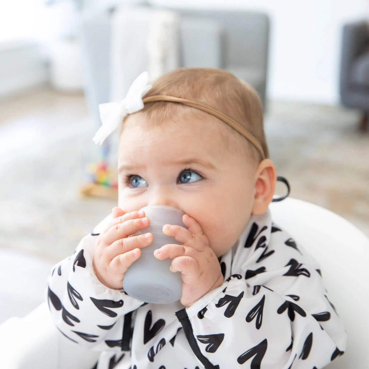 Bumkins Discount | Baby-Led Weaning Deluxe 7-Piece Set: Gray