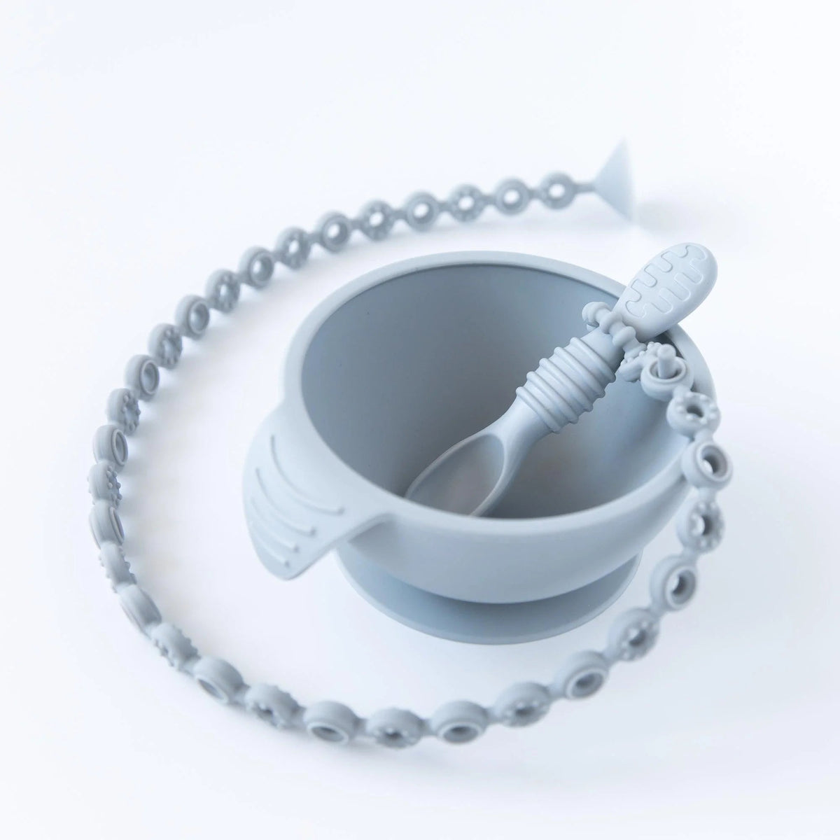 Bumkins Discount | Baby-Led Weaning Deluxe 7-Piece Set: Gray