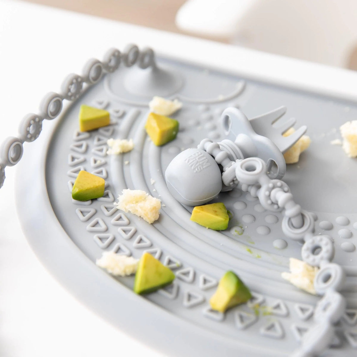 Bumkins Discount | Baby-Led Weaning Deluxe 7-Piece Set: Gray