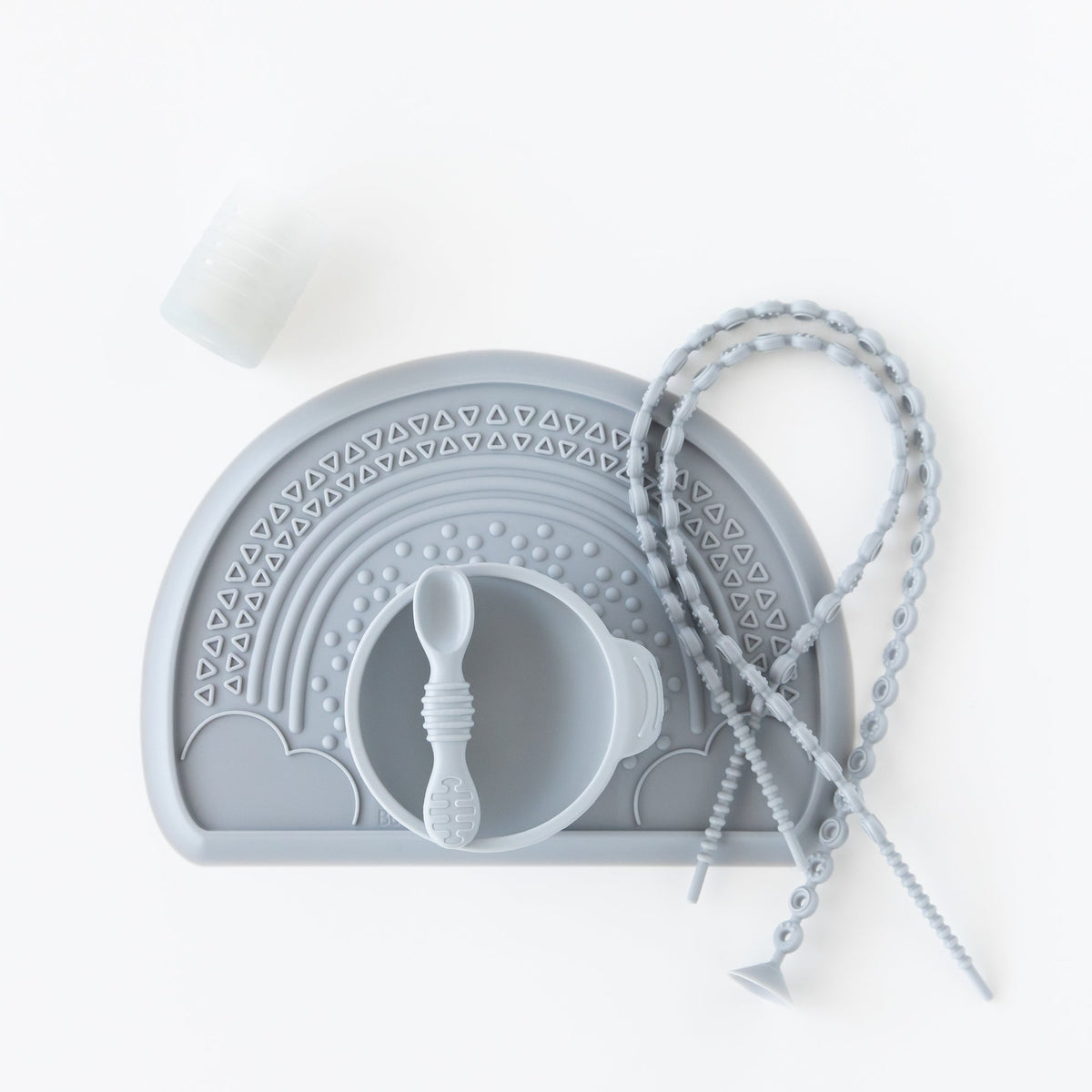 Bumkins Discount | Baby-Led Weaning Deluxe 7-Piece Set: Gray