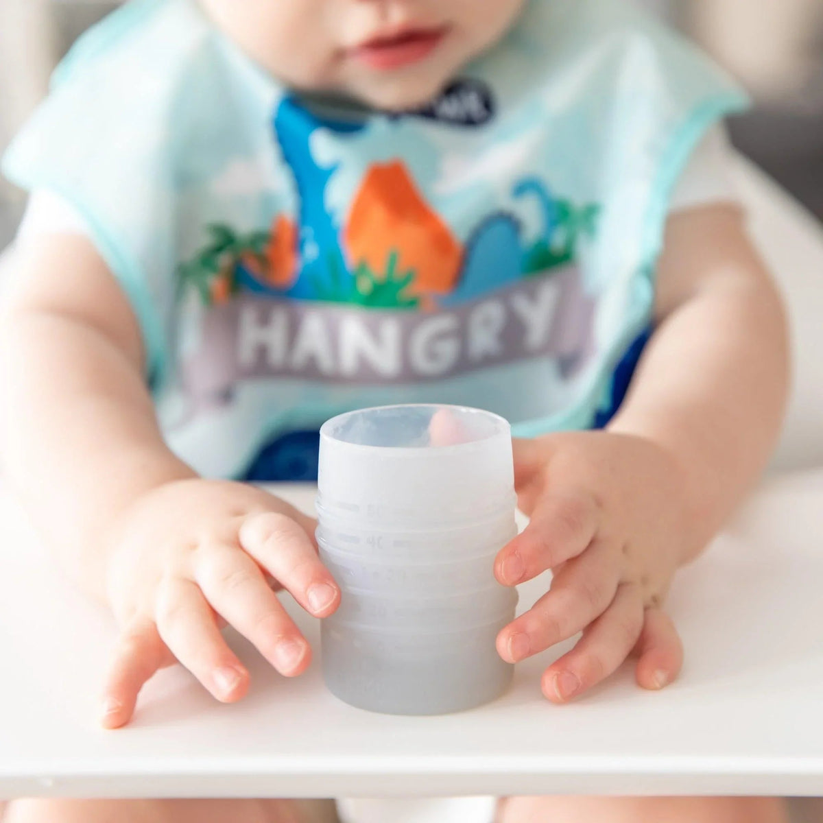 Bumkins Discount | Baby-Led Weaning Deluxe 7-Piece Set: Gray