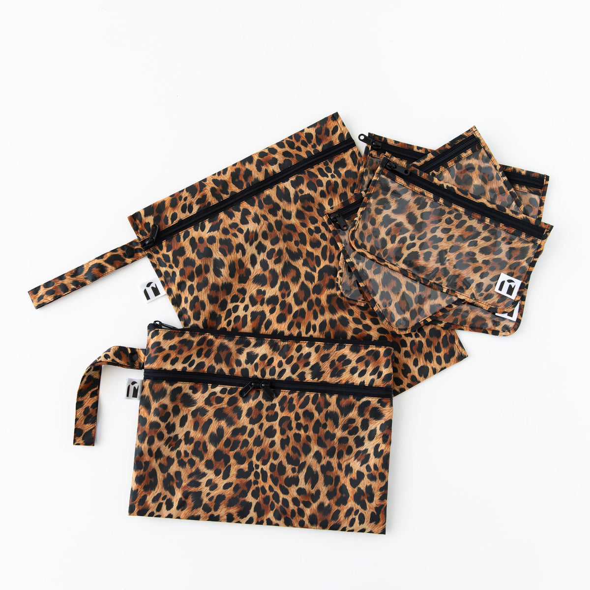 Bumkins New | The Commuter Deluxe 5-Piece Set: Leopard