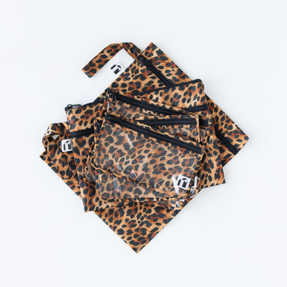 Bumkins New | The Commuter Deluxe 5-Piece Set: Leopard