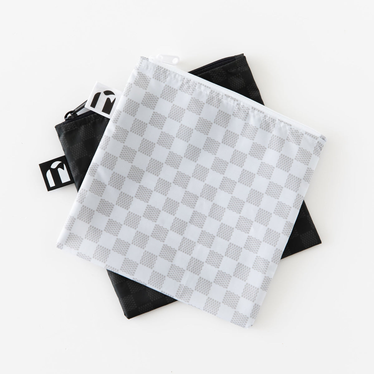 Bumkins Everyday | Reusable Snack Bag, Large 2 Pack: Rich & Boujee