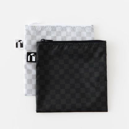 Bumkins Everyday | Reusable Snack Bag, Large 2 Pack: Rich & Boujee