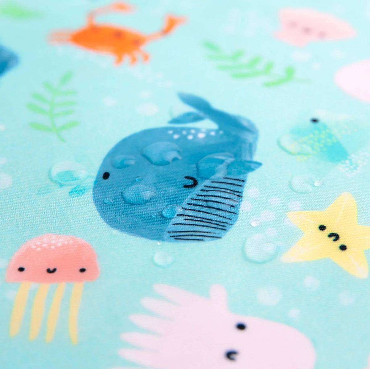 Bumkins Signature | Wet Bag For Swimsuits, Diapers & More! Ft Ocean Animals