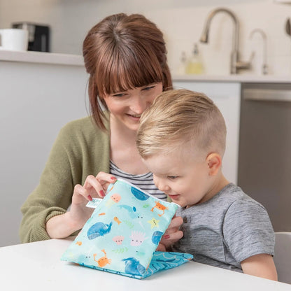Bumkins Essential | Under The Sea Eco-Friendly Reusable Snack Bag Set