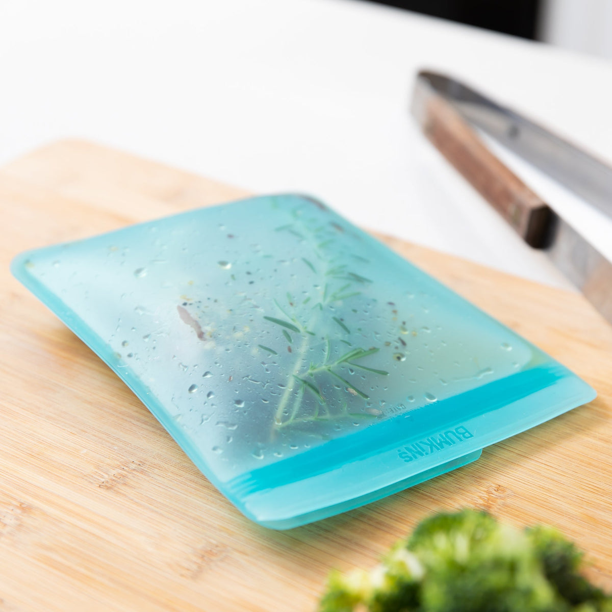 Bumkins Quality | Silicone Flat Reusable Bags: Store, Freeze & Pack with Ease