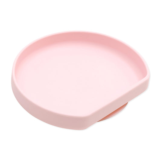 Bumkins Smart Buy | Pink Food-Grade Silicone Suction Plate For Kids