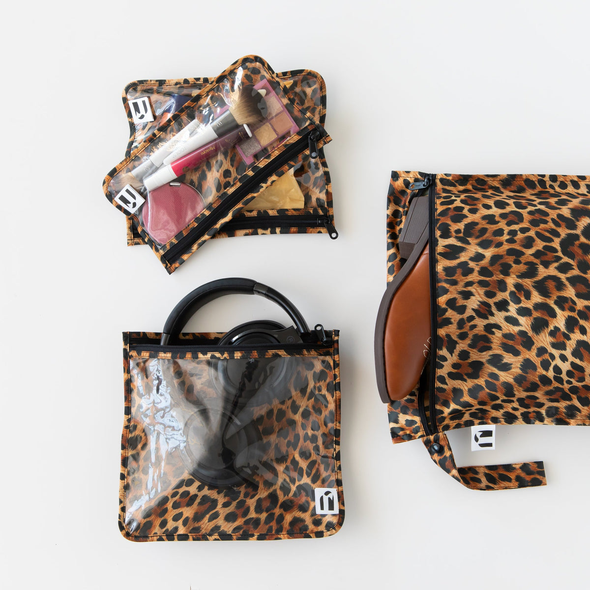 Bumkins Premium | The Commuter Essential 4-Piece Set: Leopard