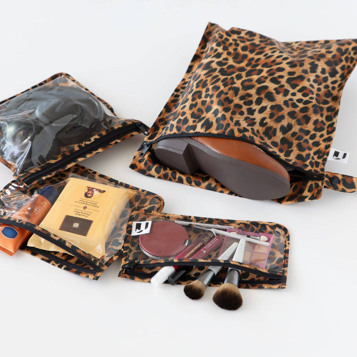 Bumkins Premium | The Commuter Essential 4-Piece Set: Leopard