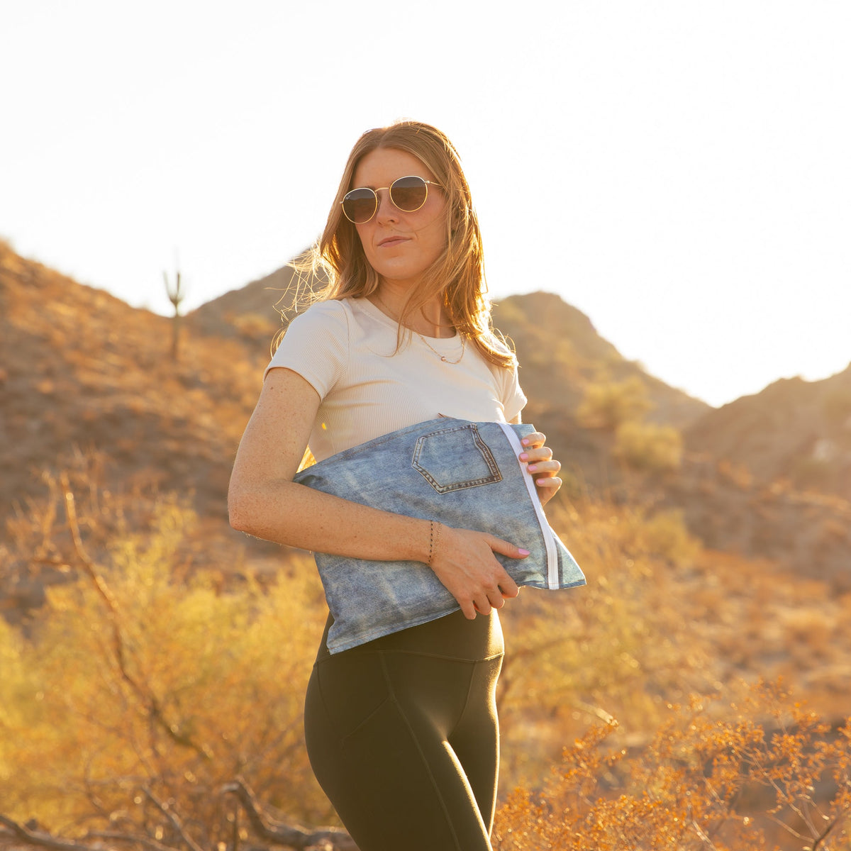 Bumkins Sale | The Commuter Deluxe 5-Piece Set: Denim On Denim