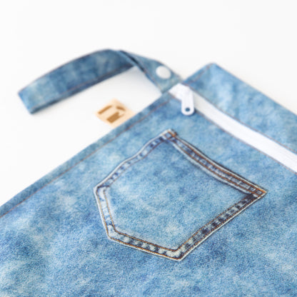 Bumkins Sale | The Commuter Deluxe 5-Piece Set: Denim On Denim