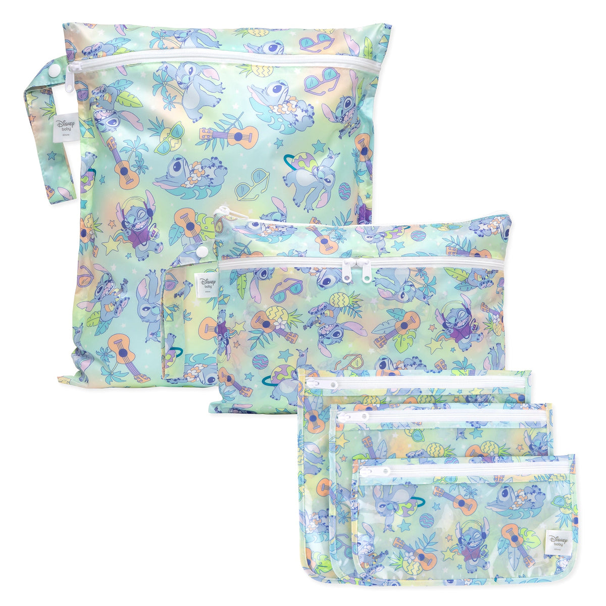 Bumkins Customer Favorite | The Chaos Coordinator Deluxe 5-Piece Set: Aloha Stitch