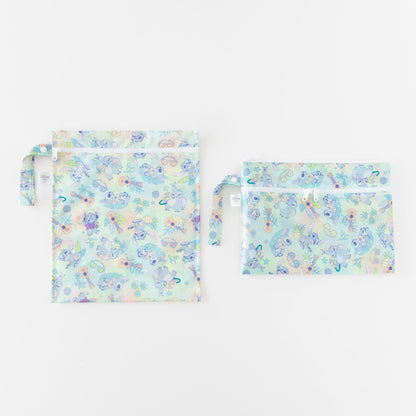 Bumkins Sale | Wet Bag + Wet/Dry Clutch Set: Aloha Stitch