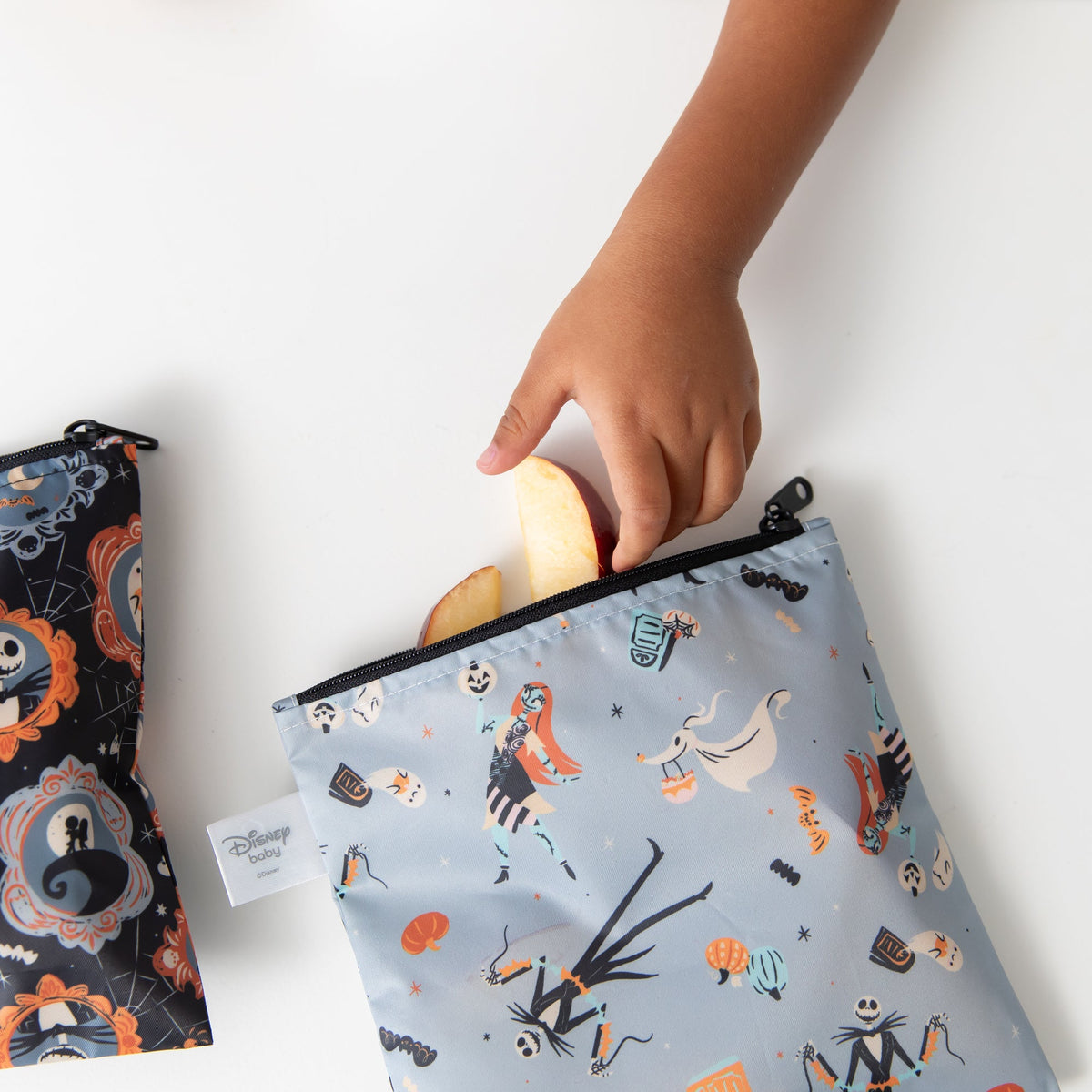 Bumkins Quality | Reusable Snack Bag, Large 2 Pack: Everyday Is Halloween