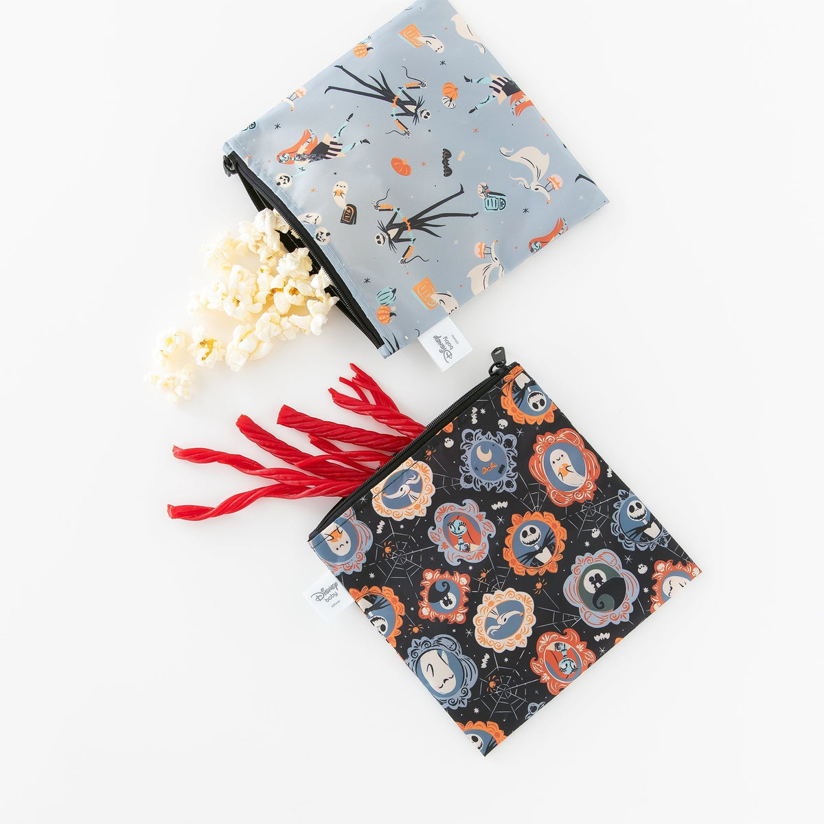 Bumkins Quality | Reusable Snack Bag, Large 2 Pack: Everyday Is Halloween
