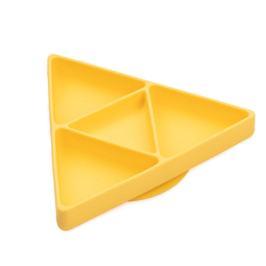 Bumkins Quality | Nintendo Silicone Grip Dish: Zelda™ Triforce