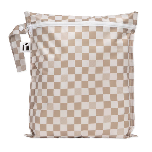 Bumkins Premium | Roamio by Bumkins Sand Check Waterproof Wet Bag for Swim, Travel