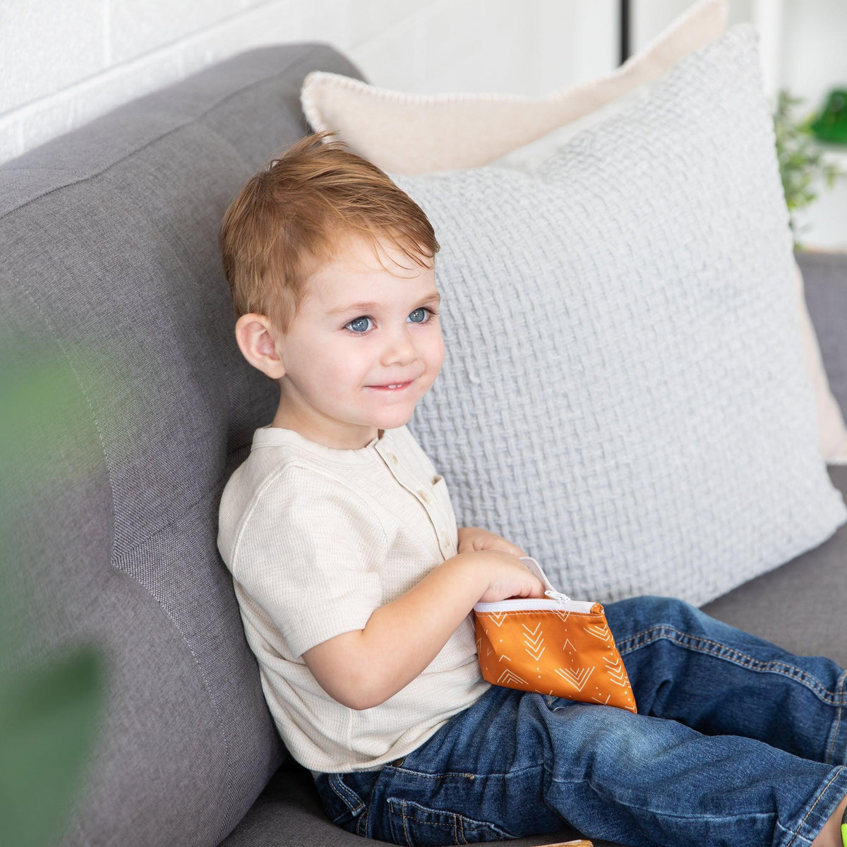 Bumkins Quality | Reusable Snack Bag 4 Pack: Desert Boho